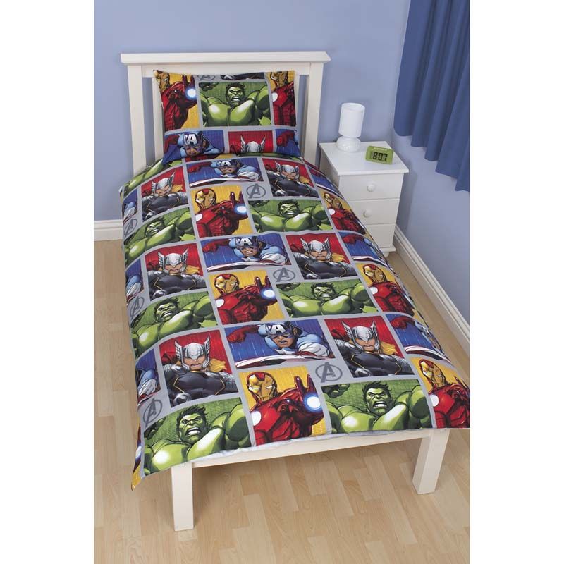 Marvel Avengers Single Duvet Set